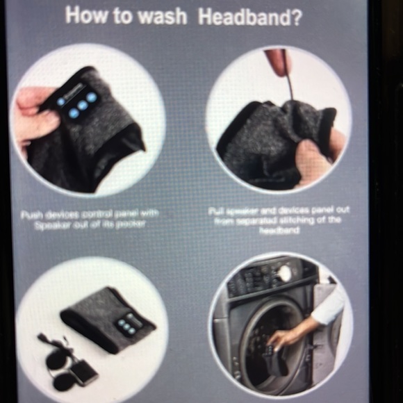 Sleep Headphones Bluetooth Sleeping Headband NEW NIB - Picture 6 of 11